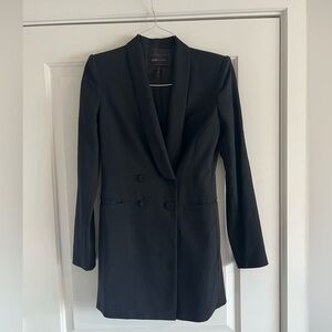 BCBGMaxAzria Black Double-Breasted Blazer.  Size S.